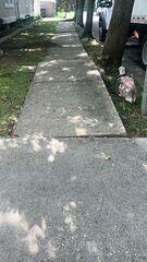 Damaged Walkway Needing Repair