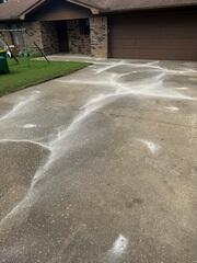 PolyLevel injections lifting the driveway.