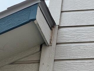 Wall separation due to poor foundation support