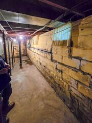 Bowing Wall Repair in Moline, IL