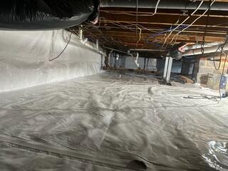 Encapsulated Crawl Space