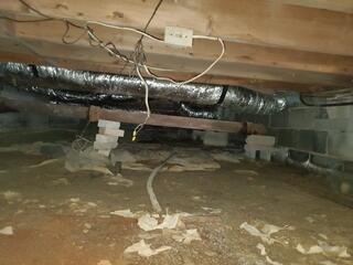 Wet Crawl Space