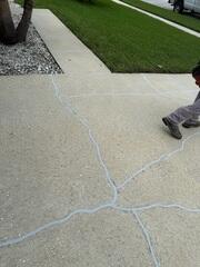 Repairing and Sealing Concrete Cracks