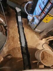 During WaterGuard Install