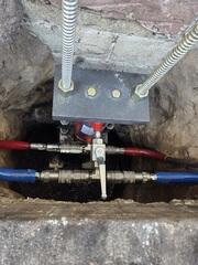 Stabilizing Foundation with Helical Piers