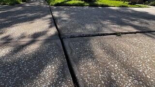 Severe Concrete Tripping Hazards