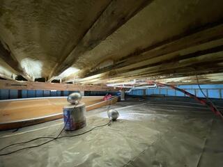 Crawl Space Before Encapsulation