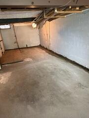 Over time, water has been seeping in at the point where the walls and floors meet. Those areas were always damp and started to leave water spots and some damage in certain areas.