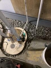 Upgraded Sump Pump Install