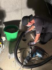 Radon Mitigation Install