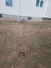 Buried Discharge Line