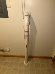 Radon Mitigation System installation in Murphy, NC
