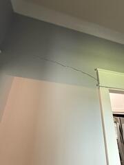 Interior Wall Crack