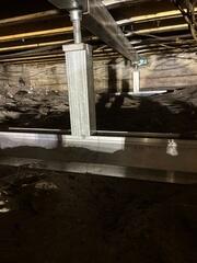 Permanent Crawl Space Stabilization