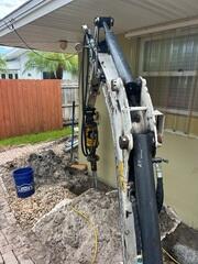 Helical Pier Installation
