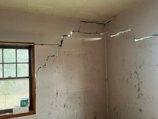 Severe Staircase Cracks In The Walls