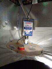 Sump Pump Installation in Encapsulated Crawl Space - High Point, NC