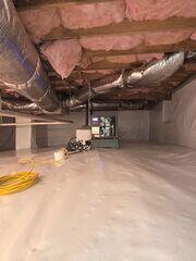 Encapsulated Crawl Space with Dehumidifier - Pittsboro, NC