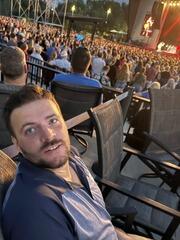 Hunter Enjoying the Goo Goo Dolls