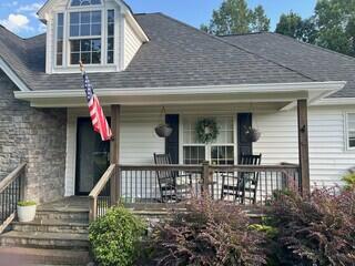 Front of home after gutter installation