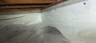 Installing Crawl Space Moisture Barrier