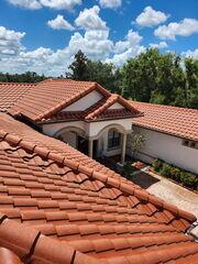 Cleaned Tile Roof in Valrico