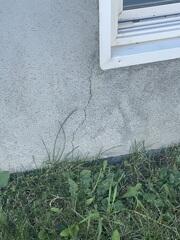 Attic insulation Top up and Exterior Crack repair in Arnprior, ON