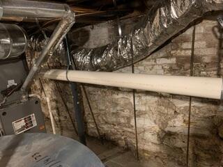 Basement Wall - Before