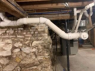 Basement Wall - Before