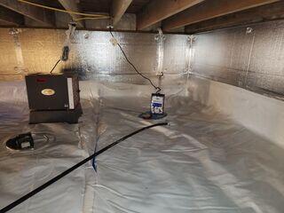 Crawl Space Dehumidifier in Waynesville, OH