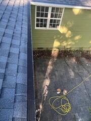 Gutters after Rain Drop installation