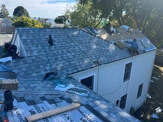 New Shingles Are Installed
