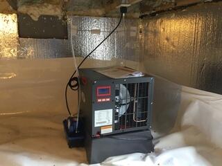 Crawl Space Dehumidifier in Jamestown, OH