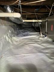 Crawlspace Transformation in a Flash!