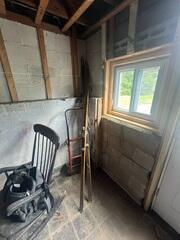 This basement needed our full perimeter waterproofing system to tackle all water seepage.