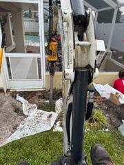 Helical Pier Installation