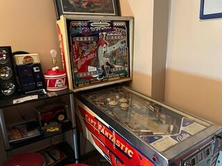 This pinball machine was a prized possession, and rightfully so. We were going to make sure it stays dry with our waterproofing system.