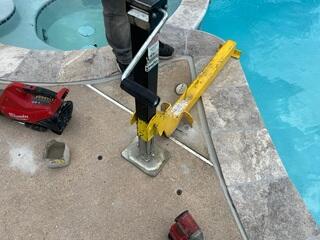 During PolyLevel Install