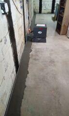 Finished WaterGuard Installation and Dehumidifier in High Point, NC