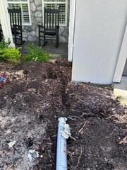 Downspout Connection