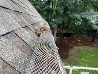 Guter Shutter Gutter Guards Installed in Alpharetta, GA