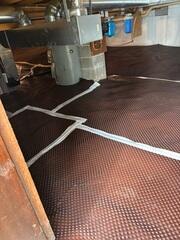 Drainage Matting Installed Under CleanSpace®