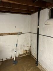 Wet Basement Before TripleSafe®