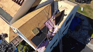 New Plywood Is Installed
