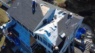 New Shingles Are Installed