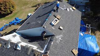 Ridge Vent Is Installed
