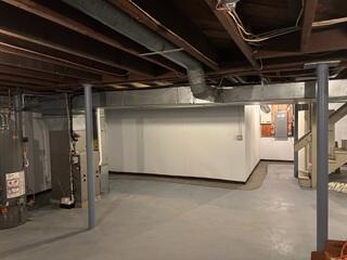 Waterproofed Basement
