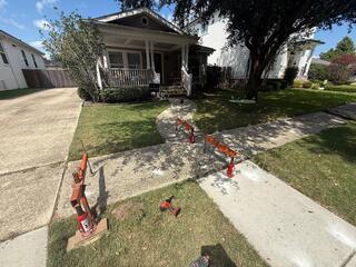 Lifting and Leveling a Sinking Walkway in New Orleans, LA!