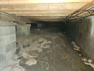 Before - Crawl Space