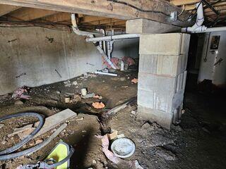 Before - Crawl Space